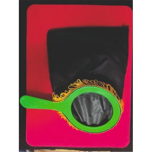 Magic Change Bag - Velvet, 36x6x24cm | Green And Black, Lightweight 300 Grams