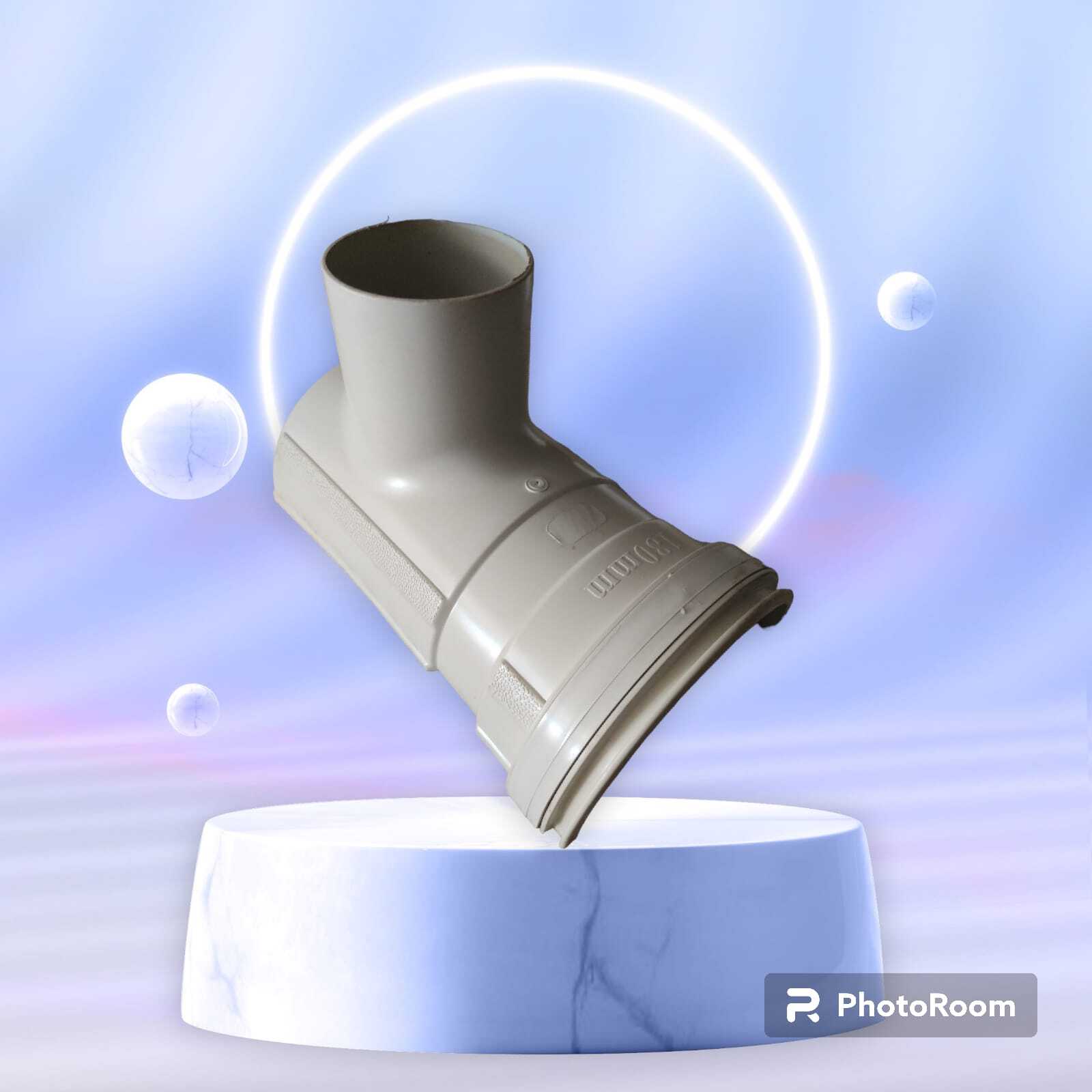 White Rain Water Gutter