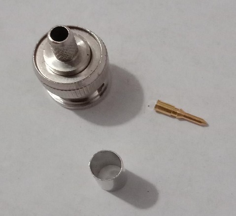 बीएनसी एम एलएमआर 200 क्रिम्प आवेदन: आरएफ उपकरण