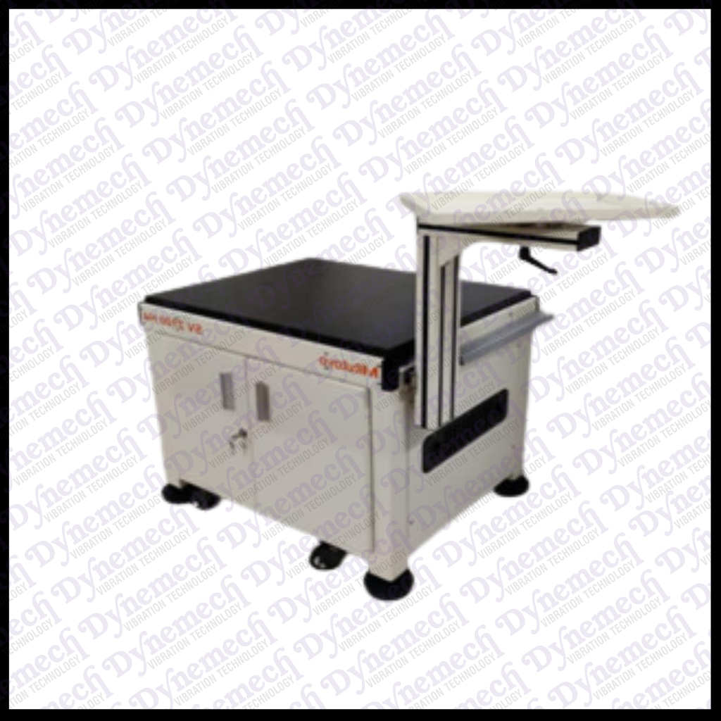 Metrology Instrument - Granite Base 1100x600x50mm, Laser Cut Joystick Pocket, Anti-vibration Pads, Front Swiveling Unit