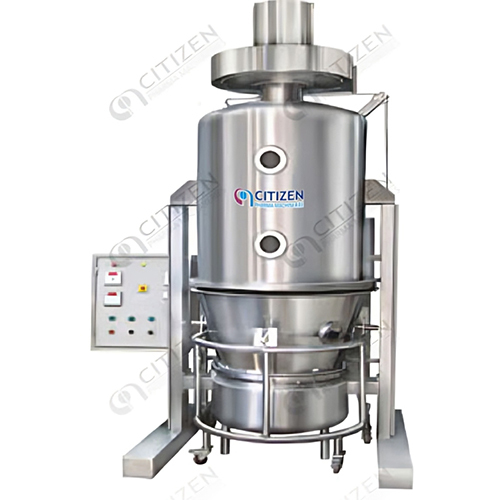 Fluid Bed Dryer - Silver Electric, Automatic Operation | Industrial Drying Machine with Warranty for Powders and Granules