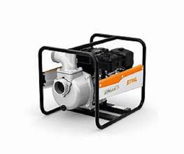 Stihl Water Pump - Metal 2" Hose Connection Black | 4-stroke Petrol Engine Up To 37 Mâ³/h Flow Rate Versatile Industrial Usage