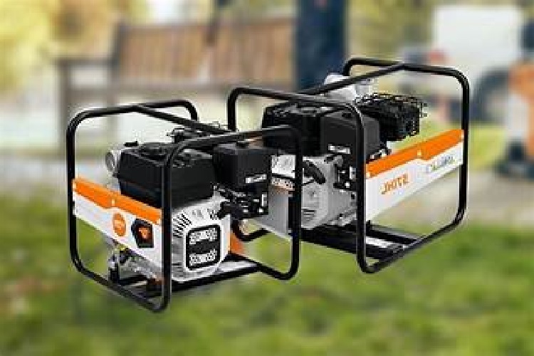 Stihl Water Pump - Metal 2" Hose Connection Black | 4-stroke Petrol Engine Up To 37 Mâ³/h Flow Rate Versatile Industrial Usage