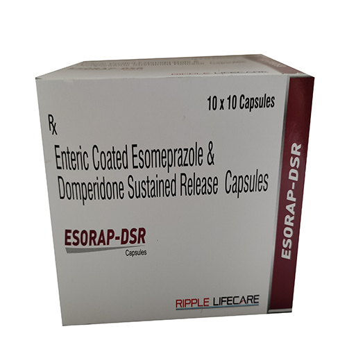 Enteric Coated Esomeprazole And Domperidone Sustained Release Capsules - Drug Type: General Medicines