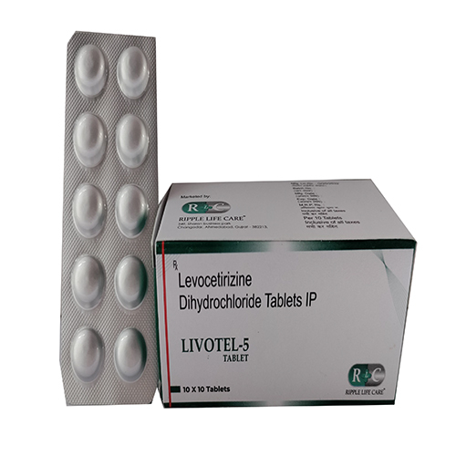 Levocetirizine Dihydrochloride Tablets Ip - Allergy Relief Formula, General Medicine For All Individuals, Suggested Dosage Guidelines, Store In Dry Place