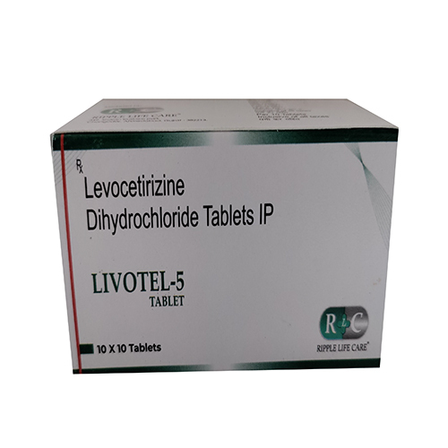 Levocetirizine Dihydrochloride Tablets Ip - Allergy Relief Formula, General Medicine For All Individuals, Suggested Dosage Guidelines, Store In Dry Place