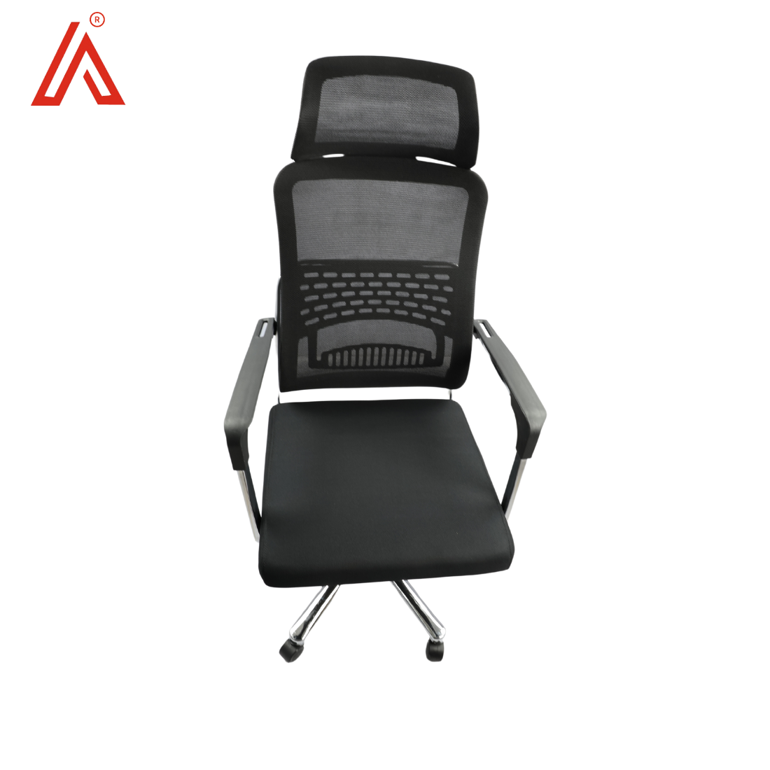 Adhunika Black High Back And Net Back Office Chair - Assembly: No Assembly Required