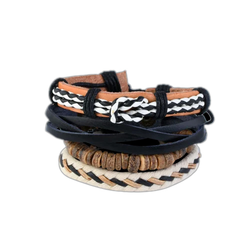 पुरुषों के चमड़े का कड़ा