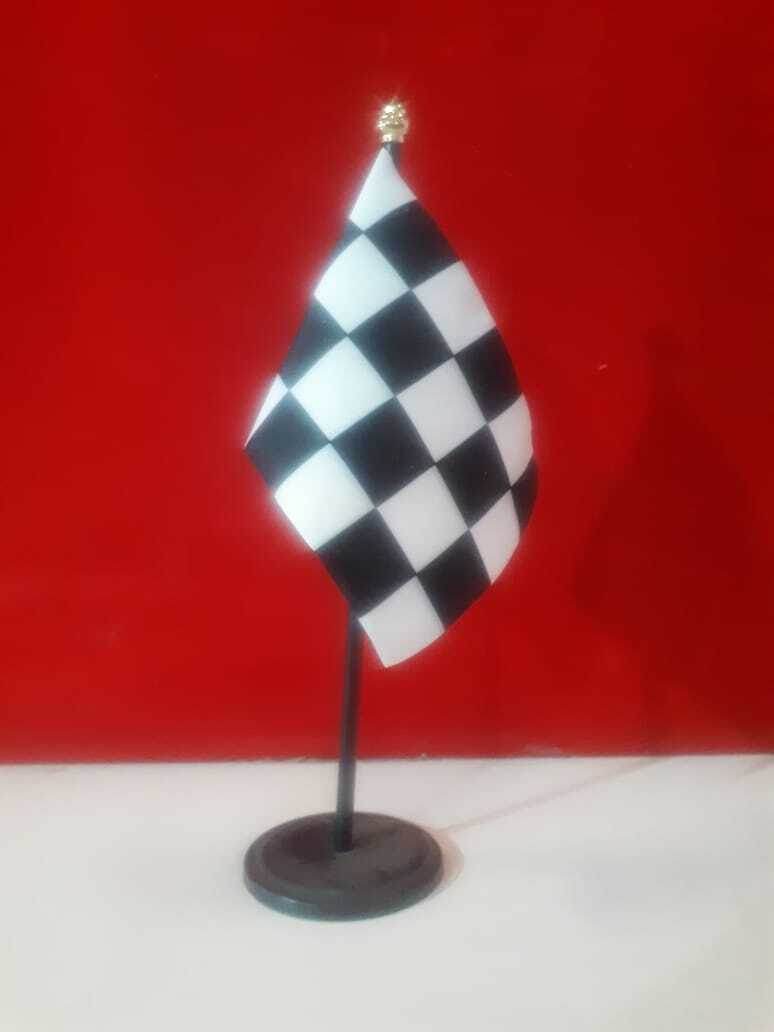 Corporate Table Flags - Flagpole Material: Plastic