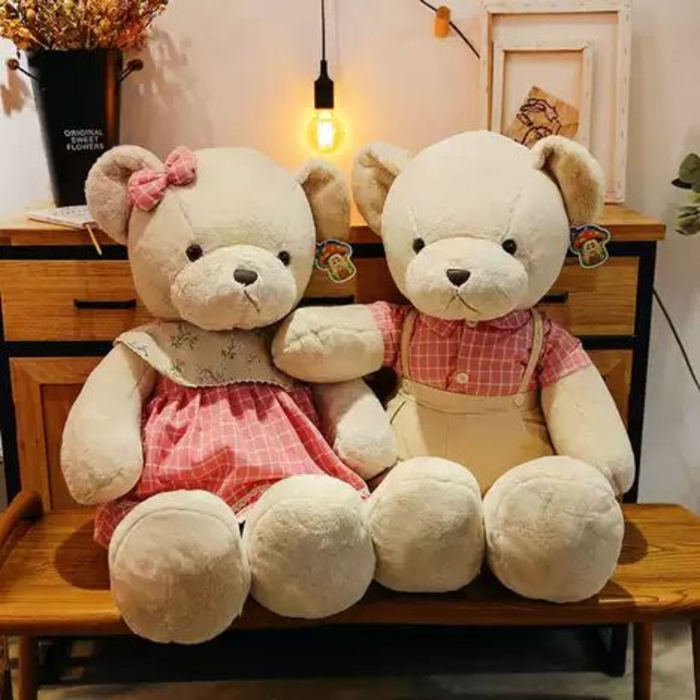 Teddy Bear Push Toys - Color: Multicolor