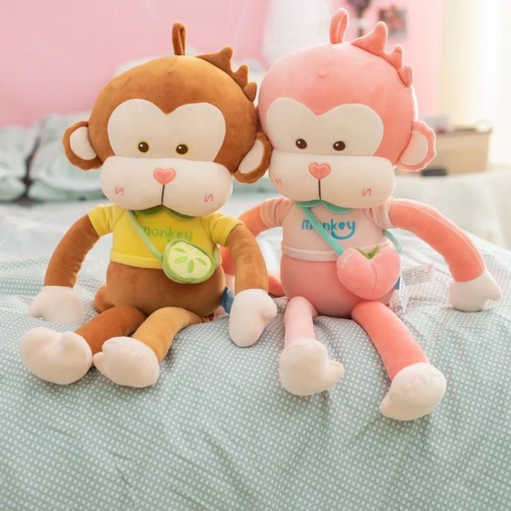 Monkey Soft Toys - Color: Multicolor