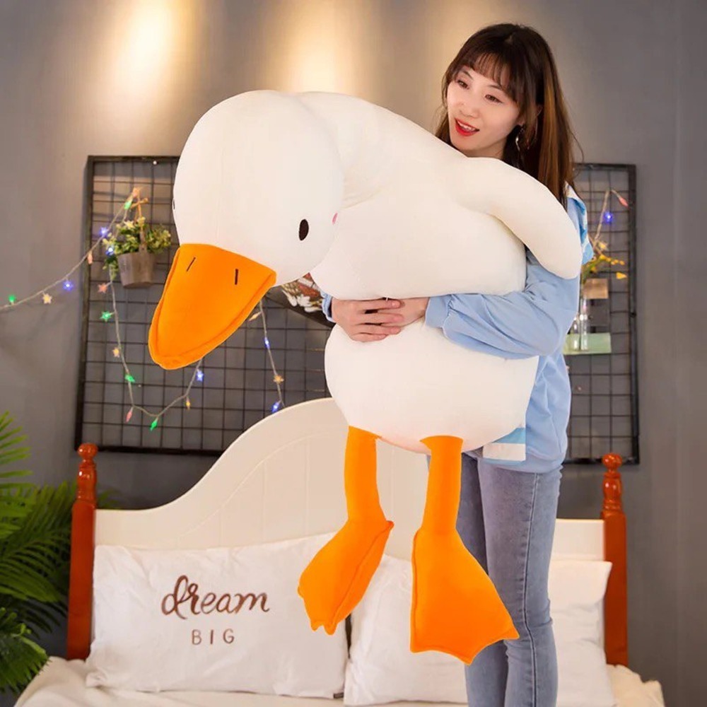 Duck Soft Toys - Cotton Plush Fabric, 65/cm & 85/cm Sizes | Unique Teddy Bear Design, Perfect For Kids