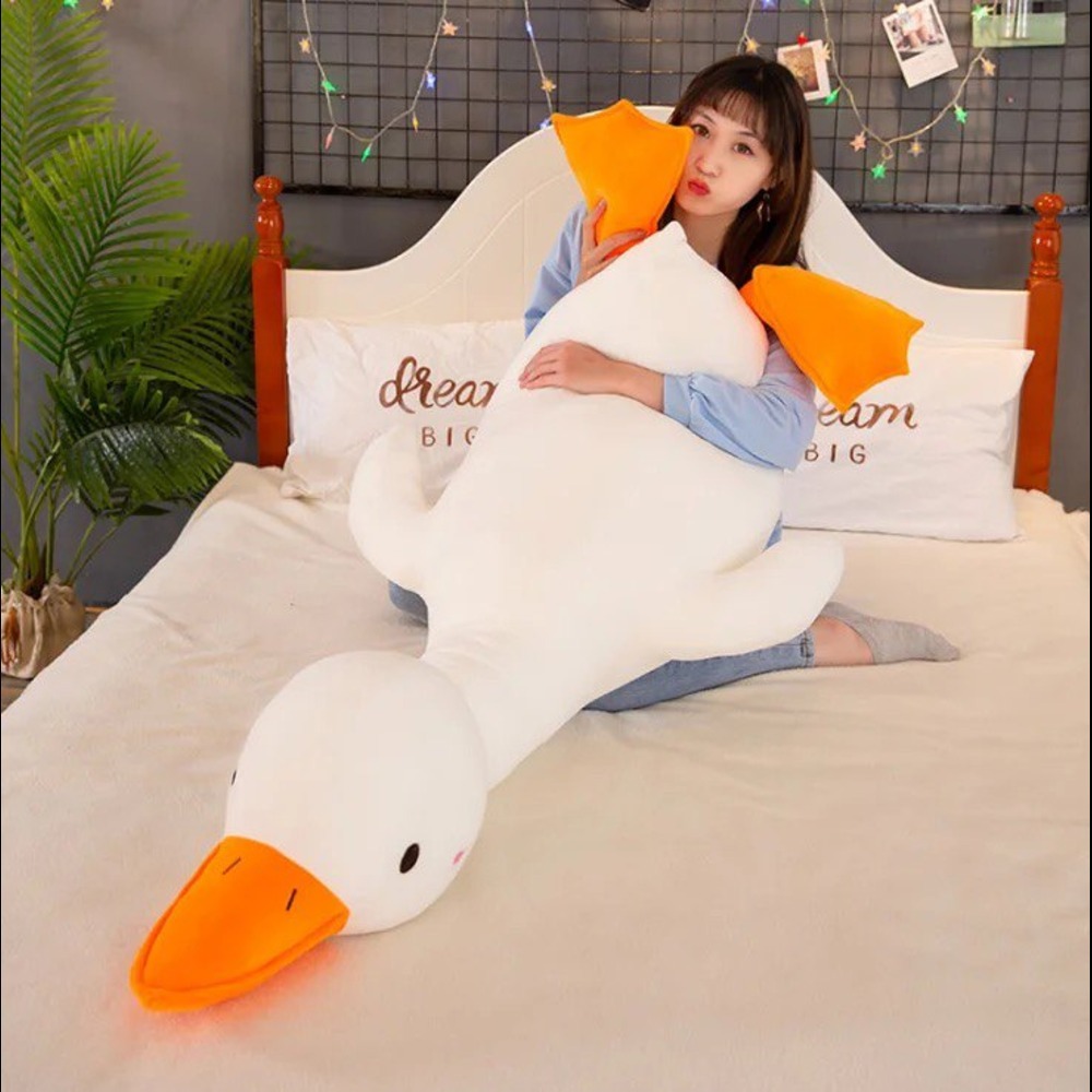 Duck Soft Toys - Cotton Plush Fabric, 65/cm & 85/cm Sizes | Unique Teddy Bear Design, Perfect For Kids