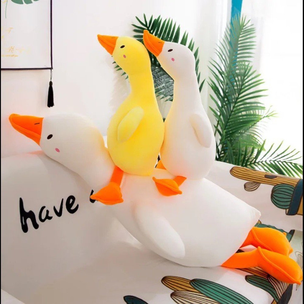 Duck Soft Toys - Cotton Plush Fabric, 65/cm & 85/cm Sizes | Unique Teddy Bear Design, Perfect For Kids