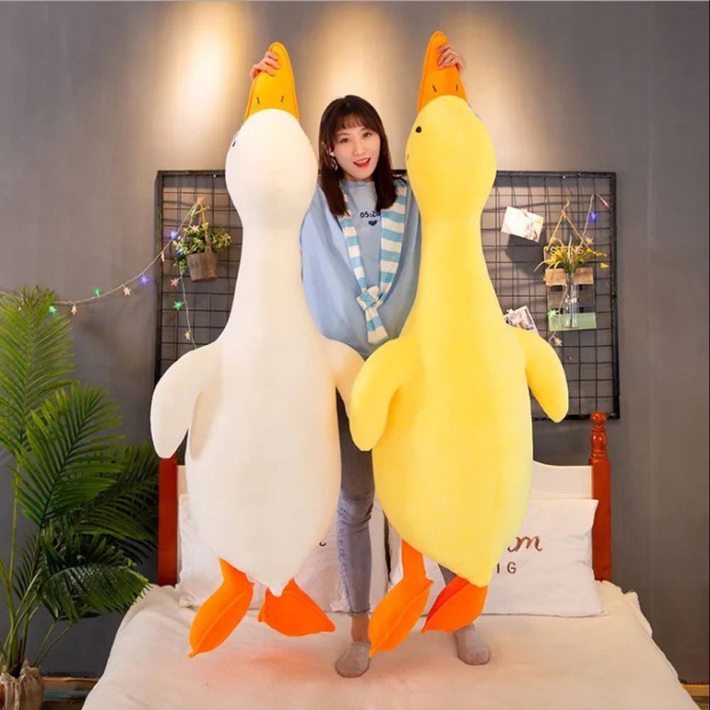 Duck Soft Toys - Cotton Plush Fabric, 65/cm & 85/cm Sizes | Unique Teddy Bear Design, Perfect For Kids