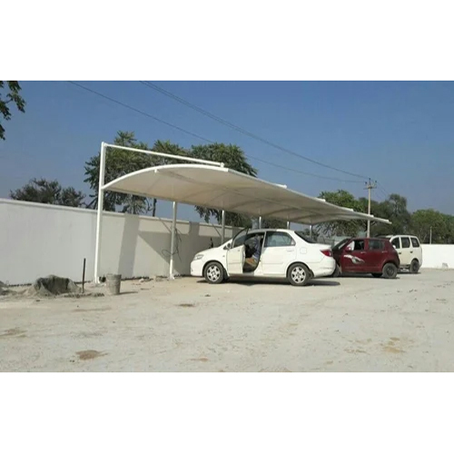 White Tensile Car Parking