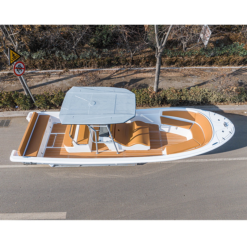 Liya 7.6m Center Console Fiberglass Boat Motor Fishing Boat