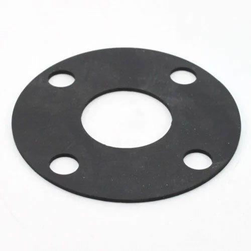 Viton Rubber Gaskets - Viton Rubber, Different Sizes Available, Black Color, Temperature Range -30 to 350 Degree C, Hardness 30-90 Shore A | Industrial Usage