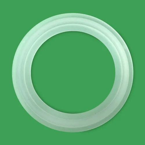 Silicone Tri Clover Gasket - Color: Transparent