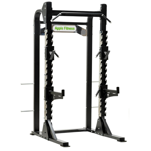 FW-301 Gym Half Rack - Adjustable Muscle Gain Equipment | Commercial Use, Targeted Shoulder Exercises, Warranty Included