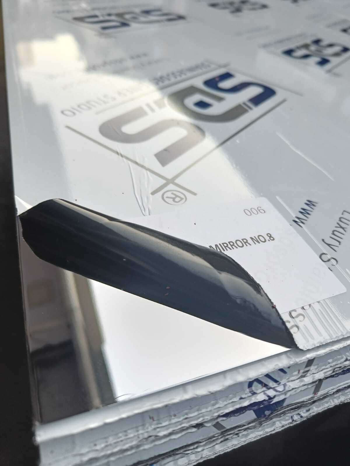 Stainless Steel Etching Silver Mirror Sheet By Sds