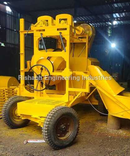 Rew 12 Hopper Concrete Mixer Machine With Lift Industry