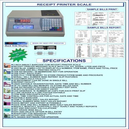 56 Key Printer Indicator Application: Industrial