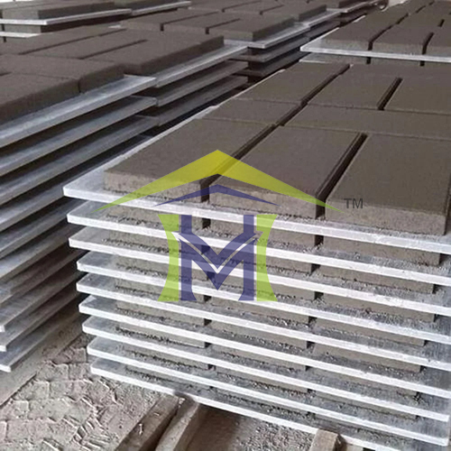 Fly Ash Plastic Brick Pallet - Color: Multy Clr