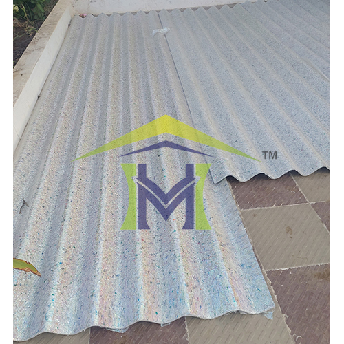 Recycled Plastic Roofing Sheet - Pattern: Plain