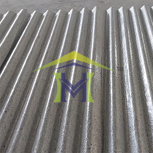 Recycled Plastic Roofing Sheet - 6mm Galvanized Material | Custom Sizes Sleek Plain Pattern Eco-friendly Solution