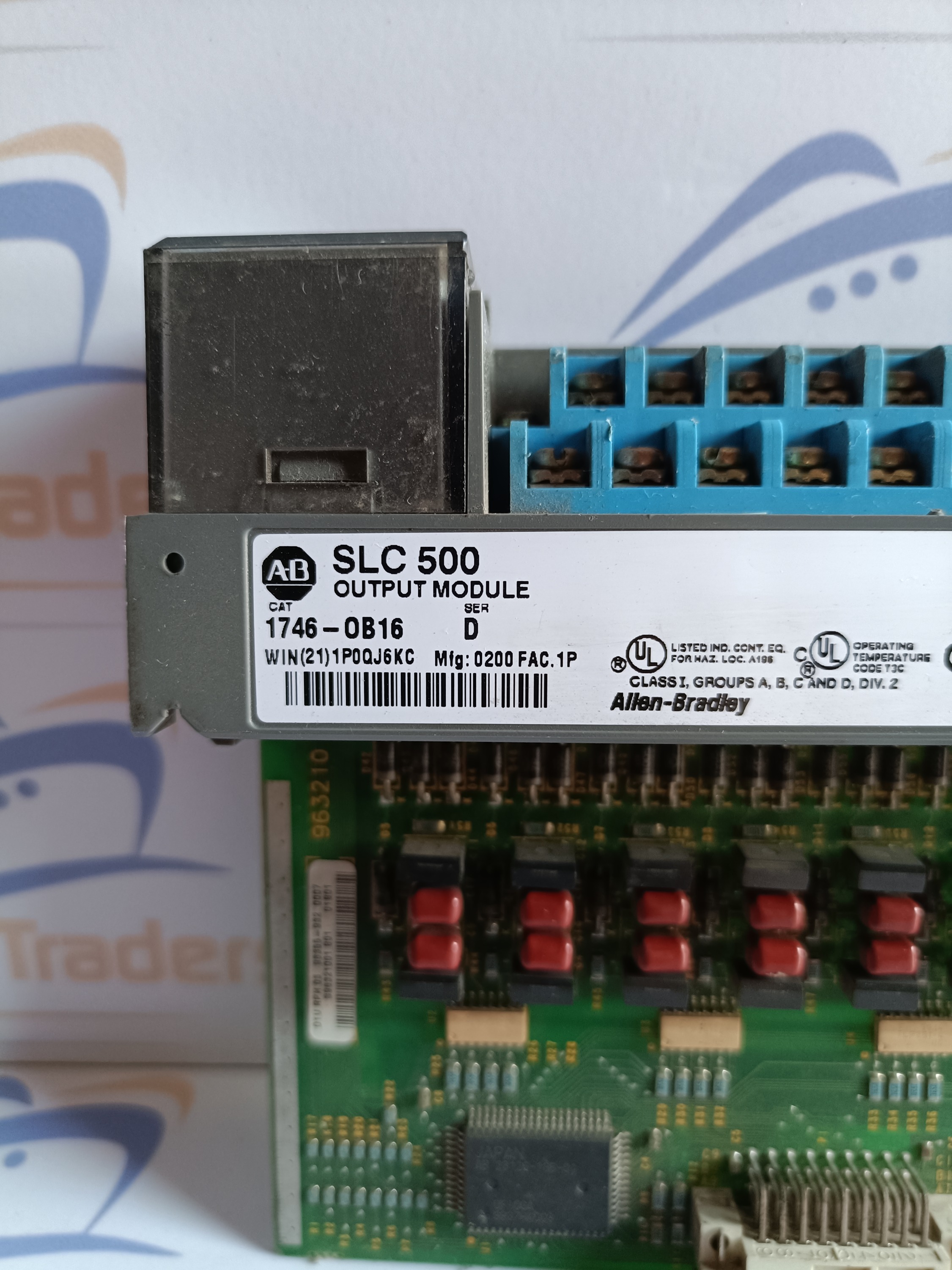 Allen Bradley Module 1746-ob16 Application: Industrial