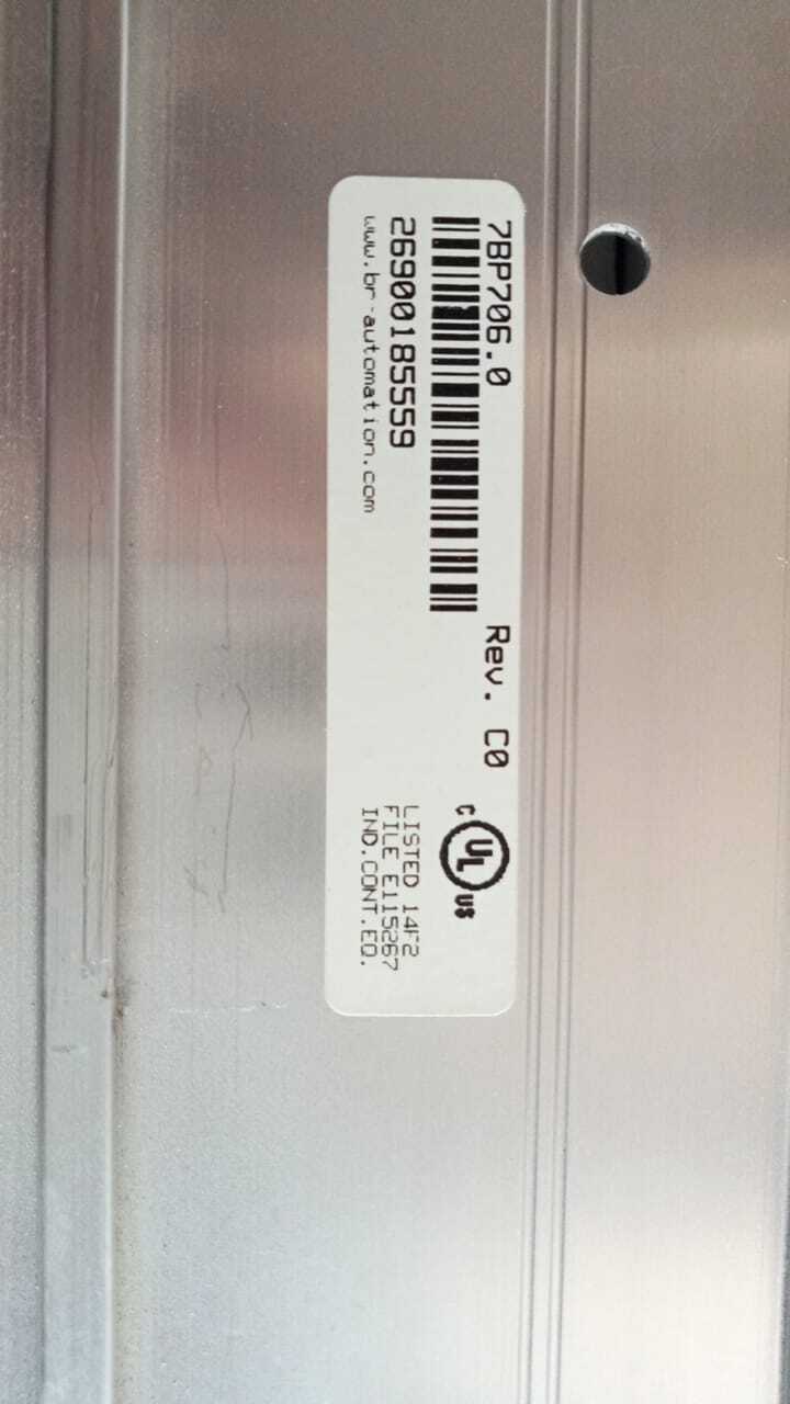 B&r 7bp706.0 Module Rack
