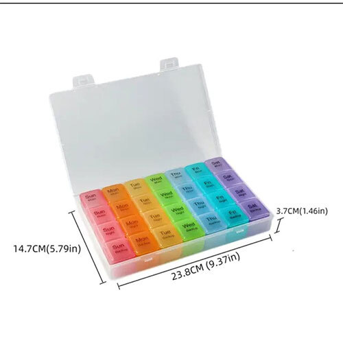 Pill Box - Color: Multicolor