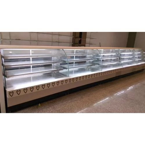 White Commercial Sweet Display Counter