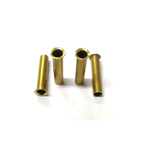 Brass Pipe Insert - High-Quality Brass, Customizable Size & Color, Polished Finish - Precision CNC Machined, Flange Connection for Versatile Use