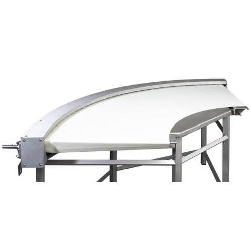 Stainless Steel Curved Conveyor System