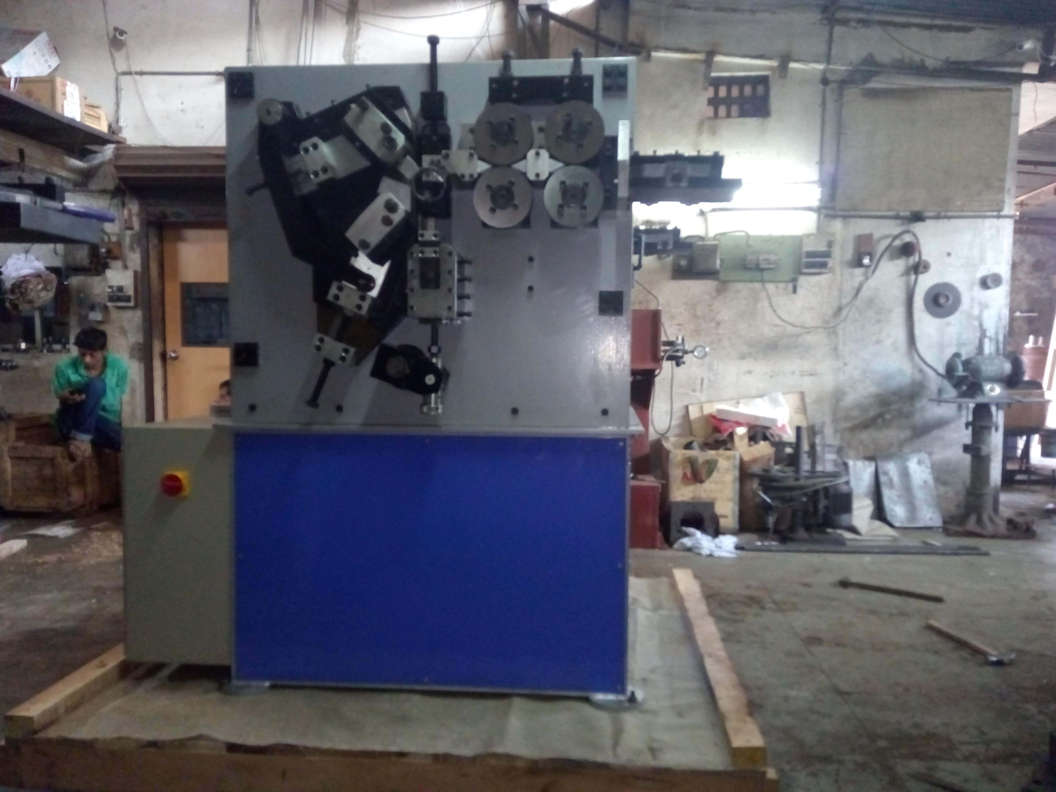 Low Energy Consumption Rdsm-20 Rolling Shutter Spring Coiling Machine 5mm-8mm