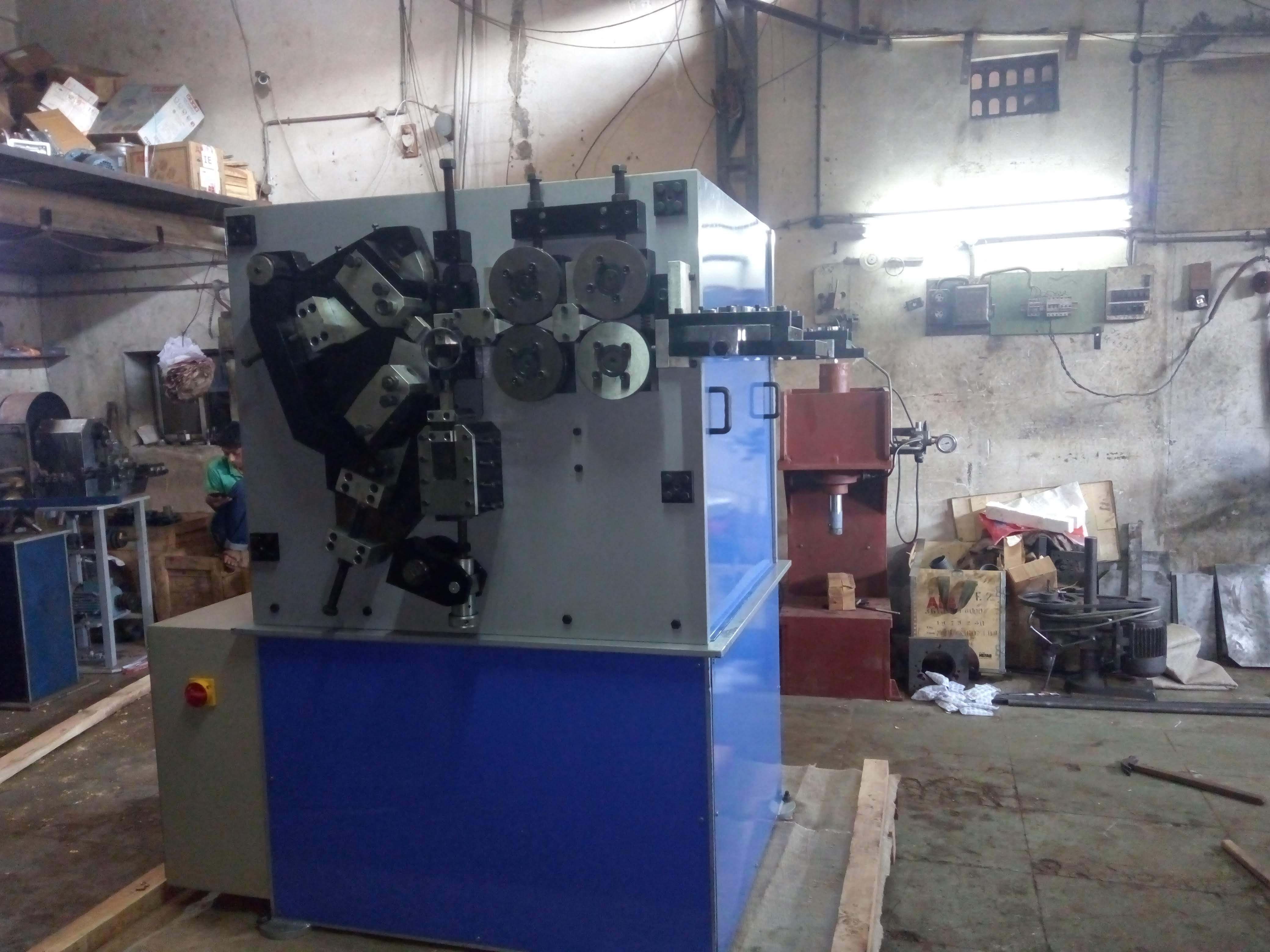 Low Energy Consumption Rdsm-20 Rolling Shutter Spring Coiling Machine 5mm-8mm