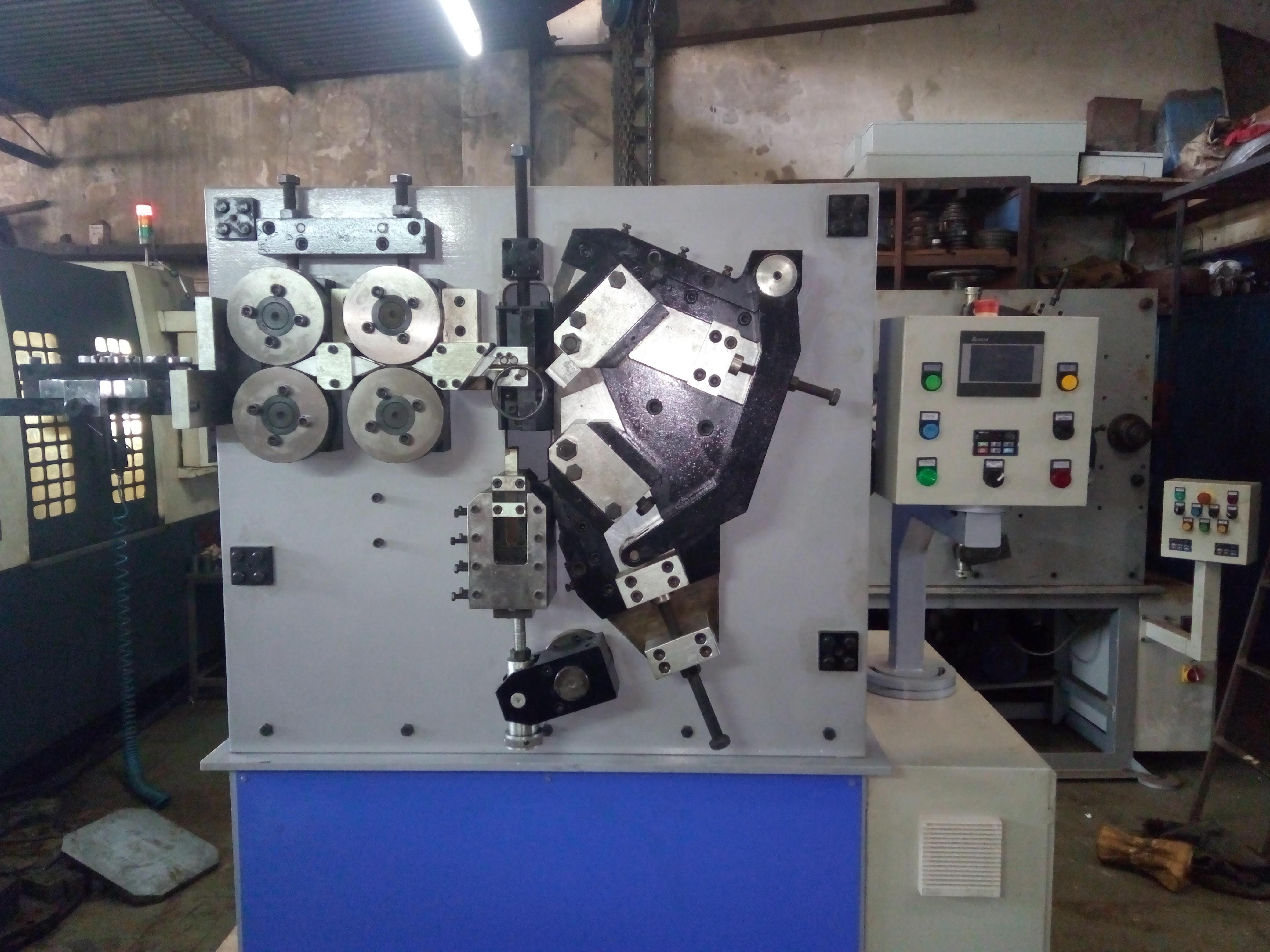 Low Energy Consumption Rdsm-20 Rolling Shutter Spring Coiling Machine 5mm-8mm
