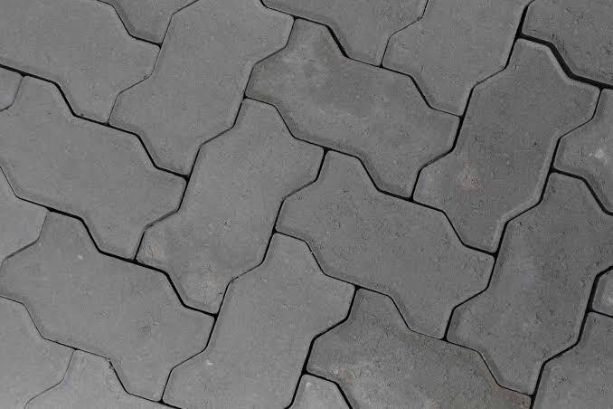 Zigzag Paver Blocks - Color: Yellow