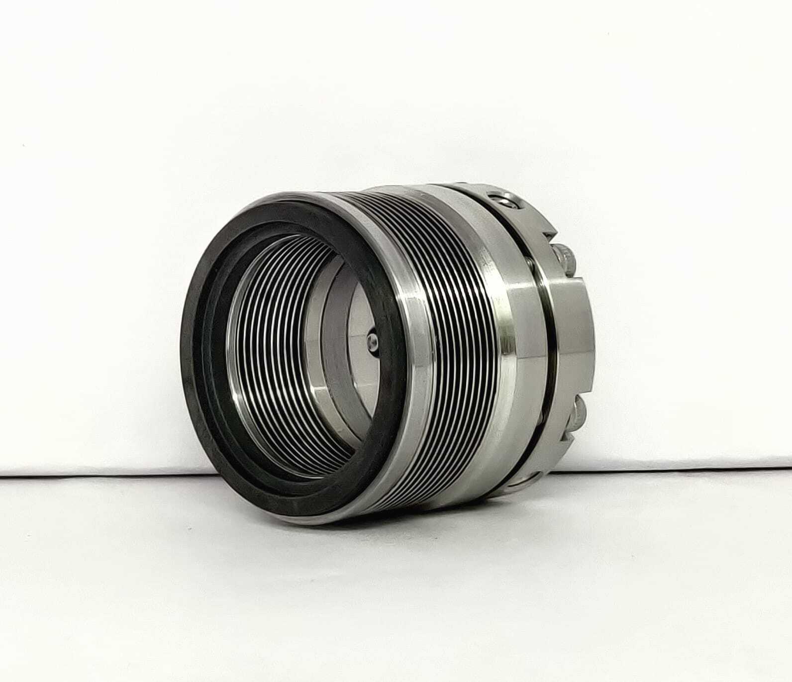 Metal Bellow Seal - Stainless Steel, Round, Gray | Flexible Design For Industrial Applications, Temperature Resistant -50 To +350â°c