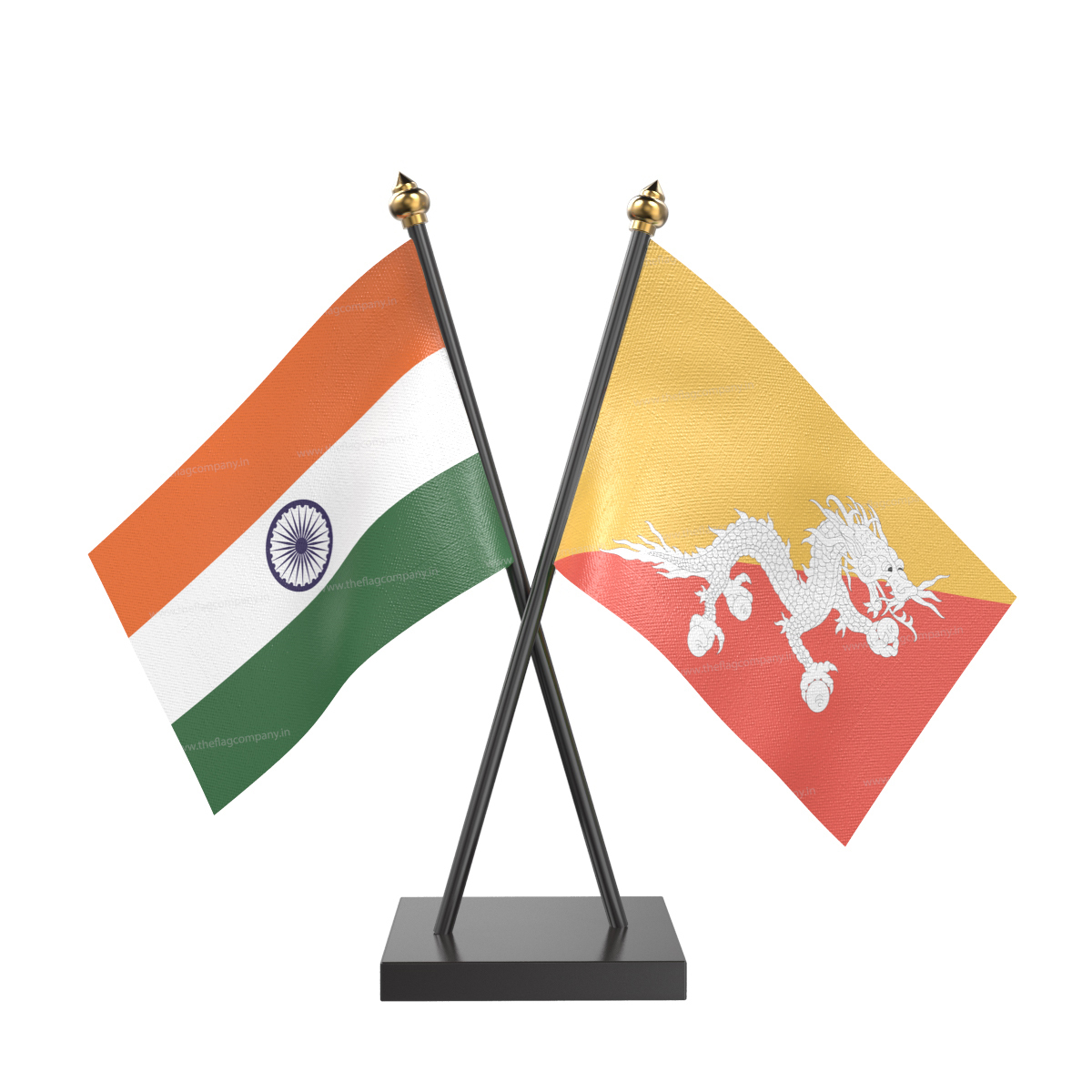 Cross Table Flag - Flagpole Material: Plastic