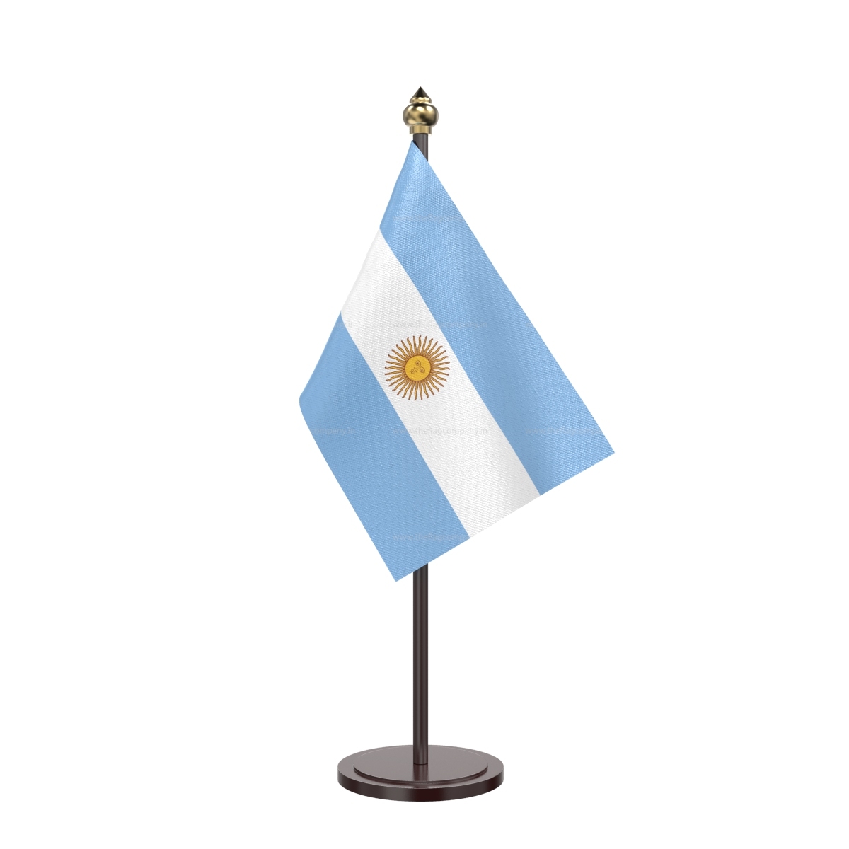 Single Table Flag - Flagpole Material: Plastic