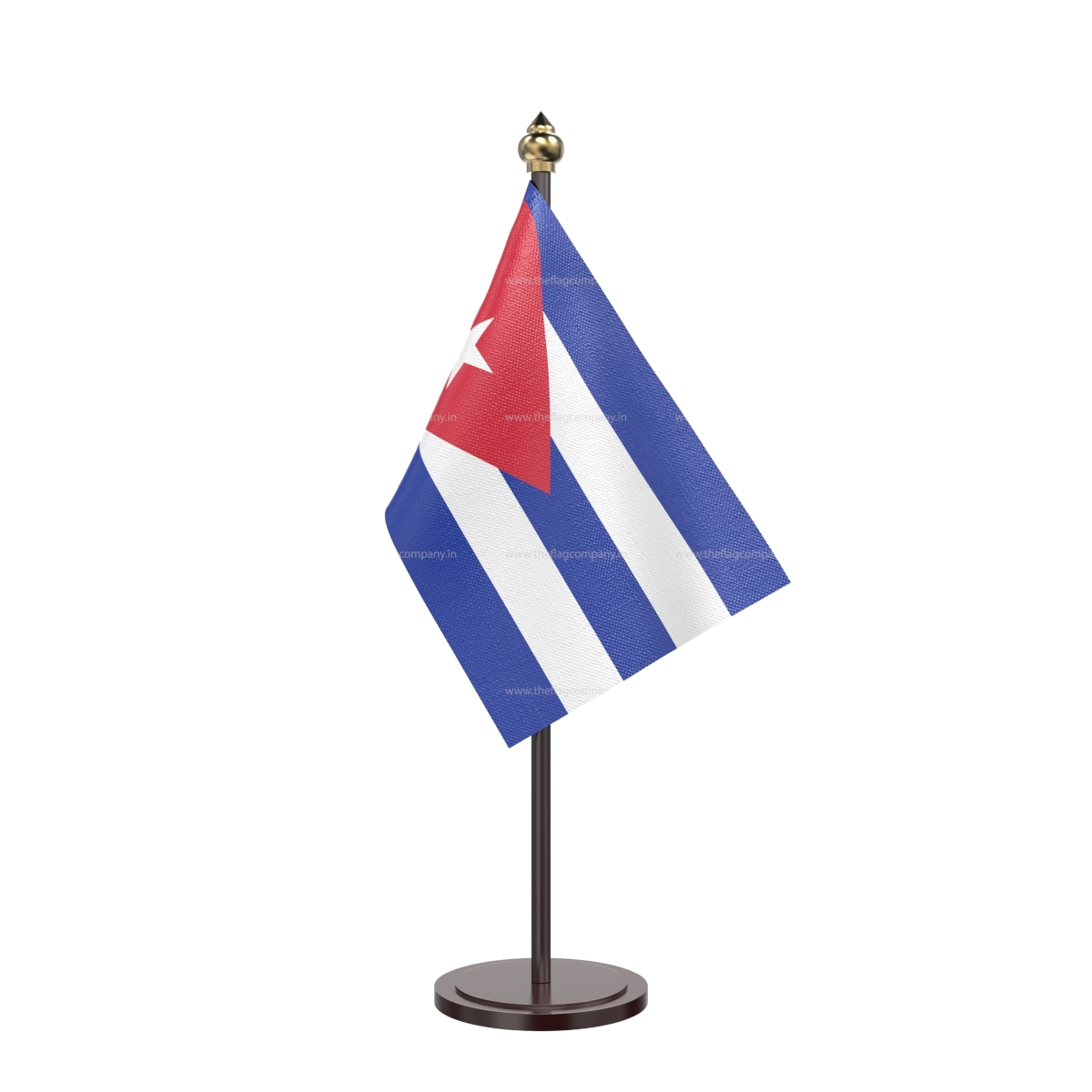 Single Table Flag - Flagpole Material: Plastic