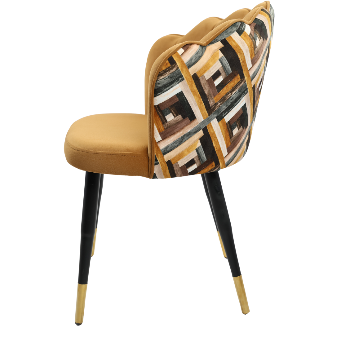 Adhunika Cafe Furniture Chair -Yellow