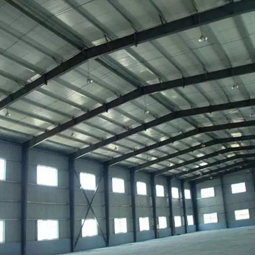 Pre Fabricated Factory - Pu Panels, Steel Roof With Various Colors | Durable Pvc Doors, Concrete Floor For Warehouse And Workshop Use