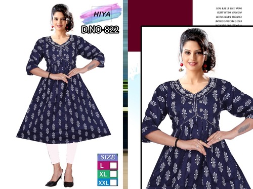 Ladies Kurtis (D No : 822)