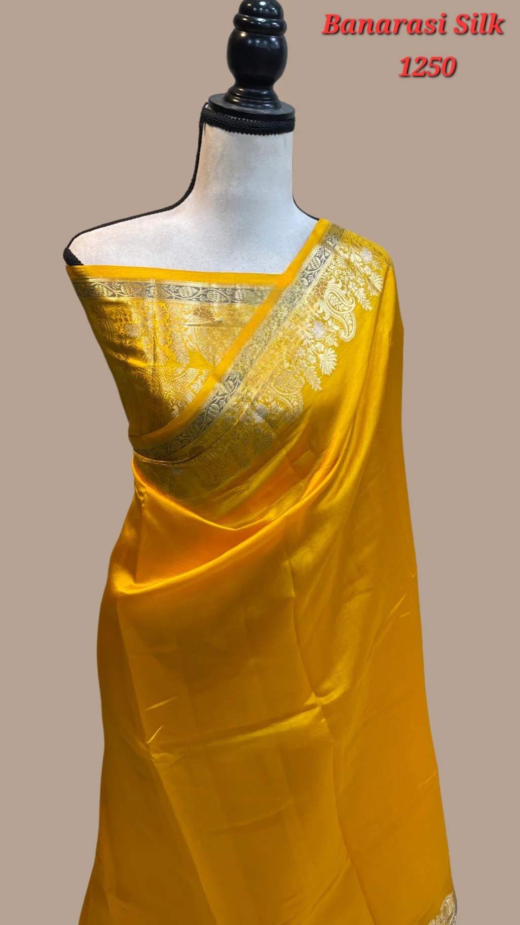 Banarasi Border Saree - Color: Blue
