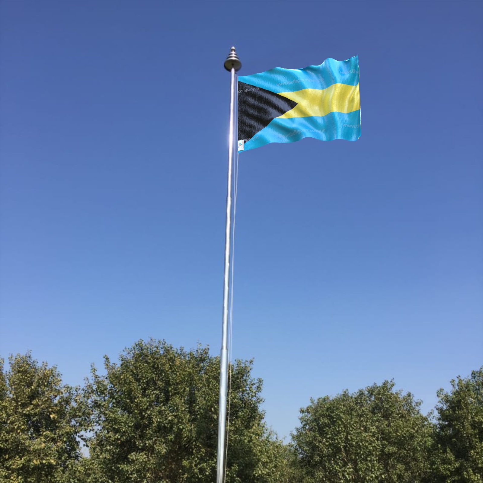 Outdoor Flag Pole - Material: Polyester