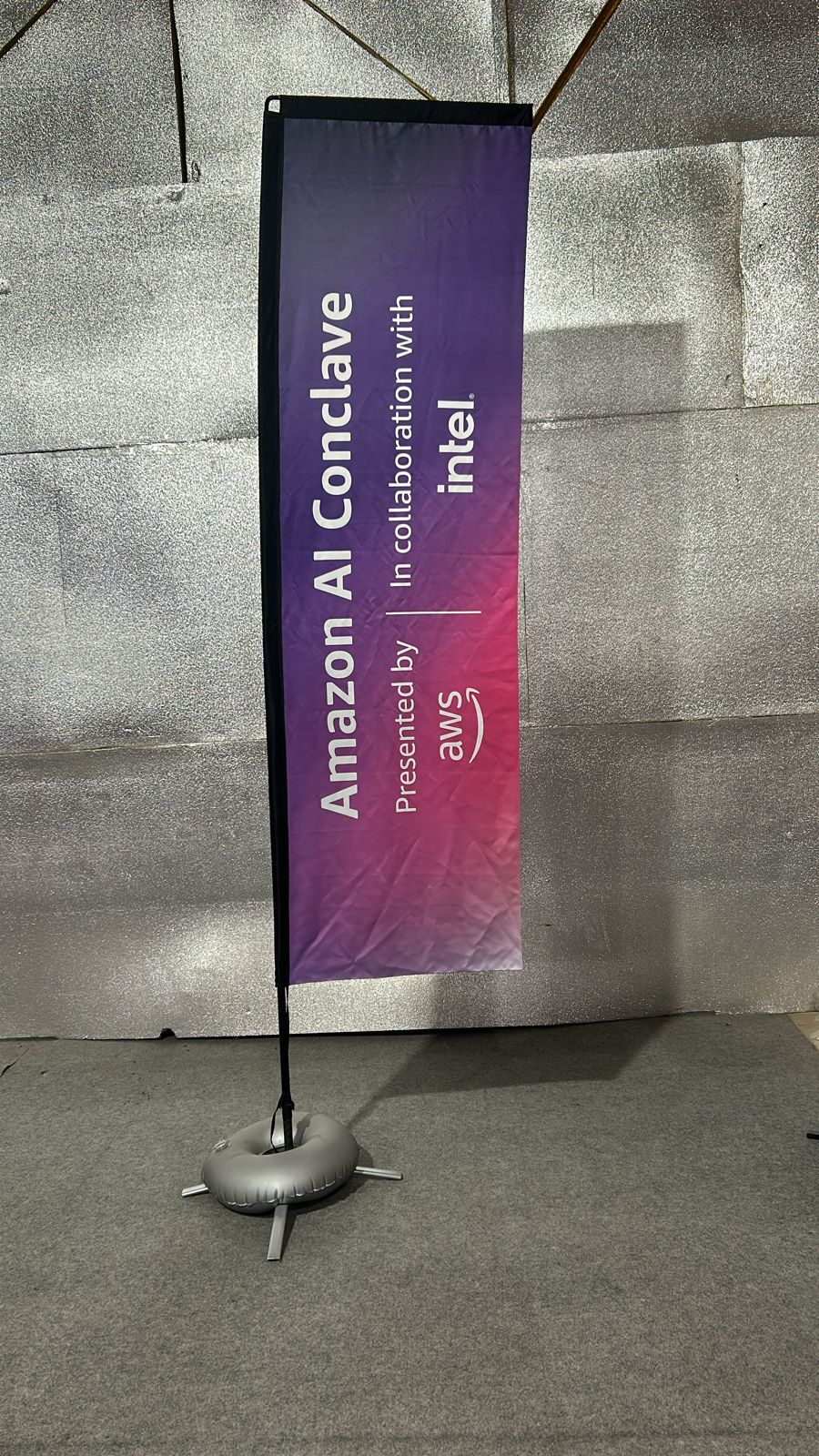 Printed Promotional Flags - 110gm Durable Polyester, 2x6ft To 4x8ft Customizable Sizes, Aluminium & Fiberglass Poles, Versatile Base Options For Indoor/outdoor Use